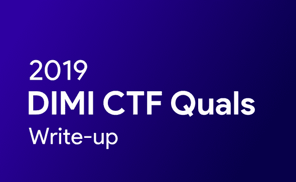 2019 DIMI CTF Quals Write-up